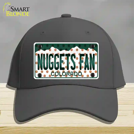 Nuggets Fan Colorado Novelty License Plate Hat Cotton / Charcoal