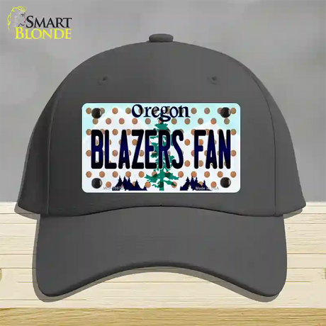 Blazers Fan Oregon Novelty License Plate Hat Cotton / Charcoal