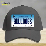 Bulldogs Connecticut Novelty License Plate Hat Cotton / Charcoal