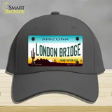 London Bridge Arizona Novelty License Plate Hat Cotton / Charcoal