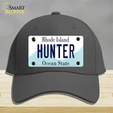 Hunter Rhode Island State Novelty License Plate Hat Cotton / Charcoal