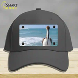 Pelican Ocean Novelty License Plate Hat Cotton / Charcoal