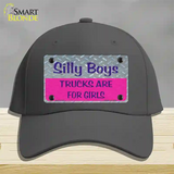 Silly Boys Novelty License Plate Hat Cotton / Charcoal