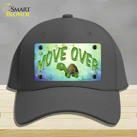 Move Over Novelty License Plate Hat Cotton / Charcoal