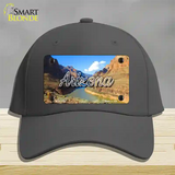 Arizona Canyon State Novelty License Plate Hat Cotton / Charcoal