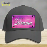 Drama Novelty License Plate Hat Cotton / Charcoal