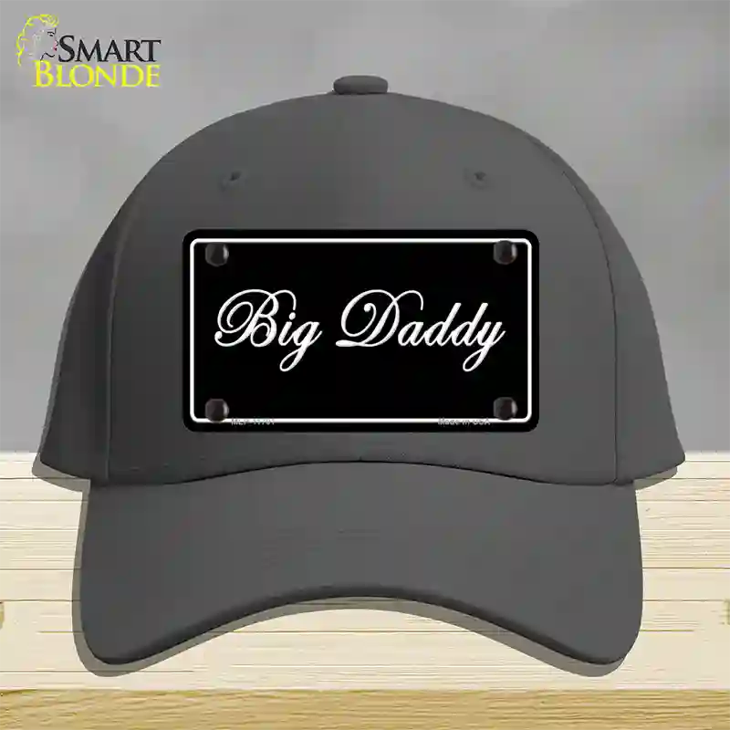 Big Daddy Novelty License Plate Hat Cotton / Charcoal