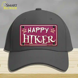 Happy Hiker Novelty License Plate Hat Cotton / Charcoal