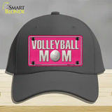 Volleyball Mom Novelty License Plate Hat Cotton / Charcoal