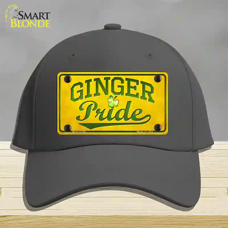 Ginger Pride Novelty License Plate Hat Cotton / Charcoal