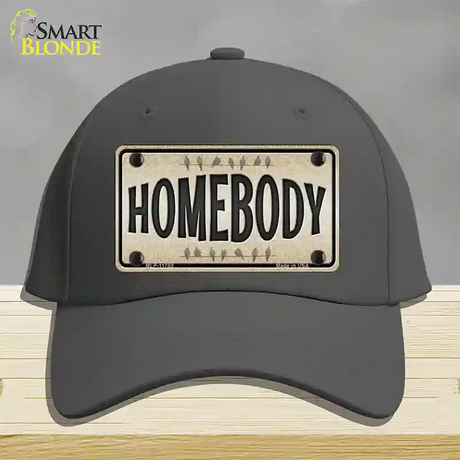 Homebody Novelty License Plate Hat Cotton / Charcoal