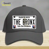 The Bronx Puerto Rico Novelty License Plate Hat Cotton / Charcoal