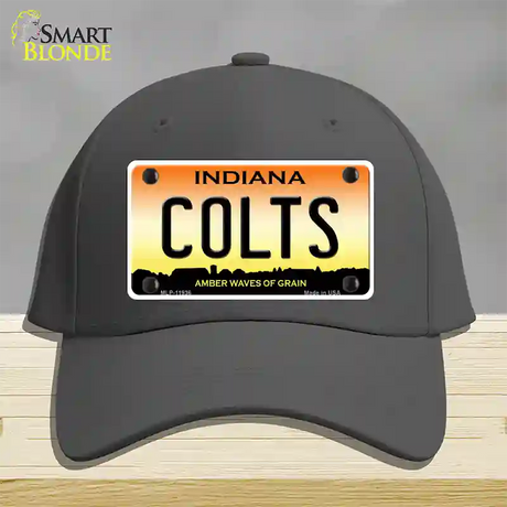 Indiana Colts Novelty License Plate Hat Cotton / Charcoal