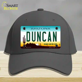 Duncan Arizona Novelty License Plate Hat Cotton / Charcoal