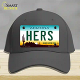 Hers Arizona Novelty License Plate Hat Cotton / Charcoal