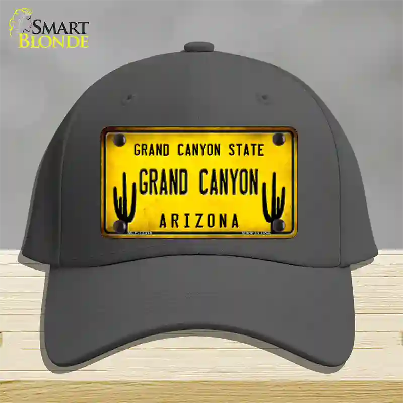 Arizona Grand Canyon Novelty License Plate Hat Cotton / Charcoal