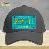 Green Chile New Mexico Green Novelty License Plate Hat Cotton / Charcoal