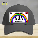 Koa Hawaii Novelty License Plate Hat Cotton / Charcoal