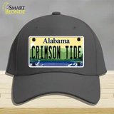 Crimson Tide Novelty License Plate Hat Cotton / Charcoal