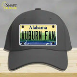 Auburn Fan Novelty License Plate Hat Cotton / Charcoal