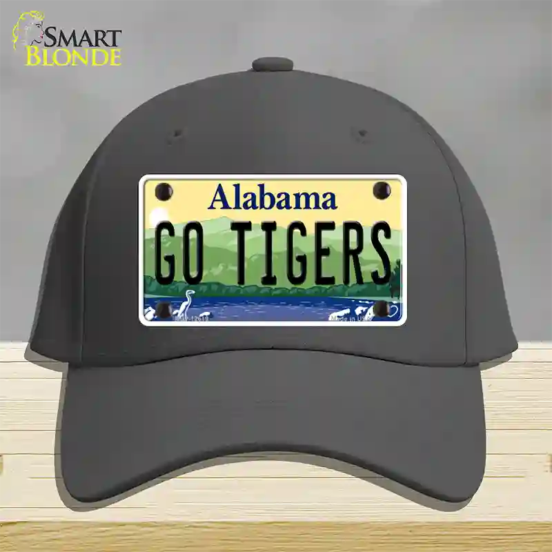 Go Tigers Novelty License Plate Hat Cotton / Charcoal