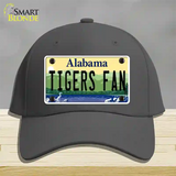 Tigers Fan Novelty License Plate Hat Cotton / Charcoal