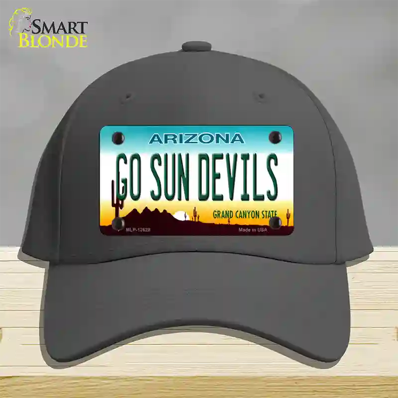 Go Sun Devils Novelty License Plate Hat Cotton / Charcoal