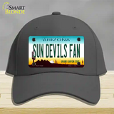 Sun Devils Fan Novelty License Plate Hat Cotton / Charcoal