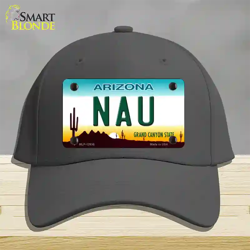 Northern Arizona Univ Novelty License Plate Hat Cotton / Charcoal