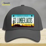 Go Lumberjacks Novelty License Plate Hat Cotton / Charcoal