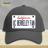 UC Berkeley Fan Novelty License Plate Hat Cotton / Charcoal