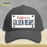 Golden Bears Novelty License Plate Hat Cotton / Charcoal