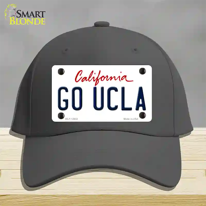 Go UCLA Novelty License Plate Hat Cotton / Charcoal