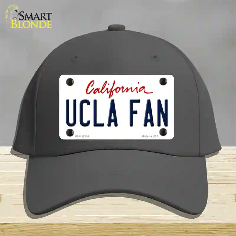 UCLA Fan Novelty License Plate Hat Cotton / Charcoal