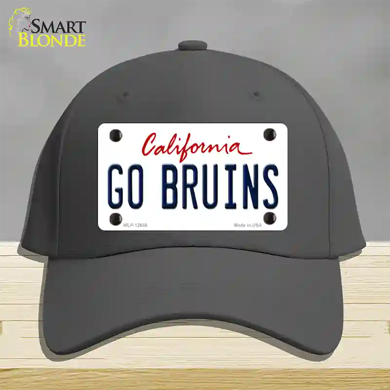 Go Bruins Novelty License Plate Hat Cotton / Charcoal