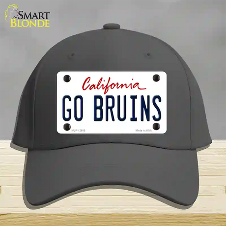 Go Bruins Novelty License Plate Hat Cotton / Charcoal