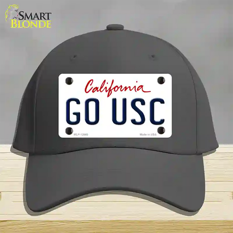 Go USC Novelty License Plate Hat Cotton / Charcoal