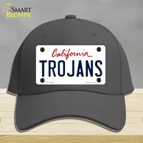 Trojans Novelty License Plate Hat Cotton / Charcoal