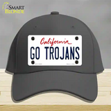 Go Trojans Novelty License Plate Hat Cotton / Charcoal