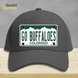 Go Buffaloes Novelty License Plate Hat Cotton / Charcoal