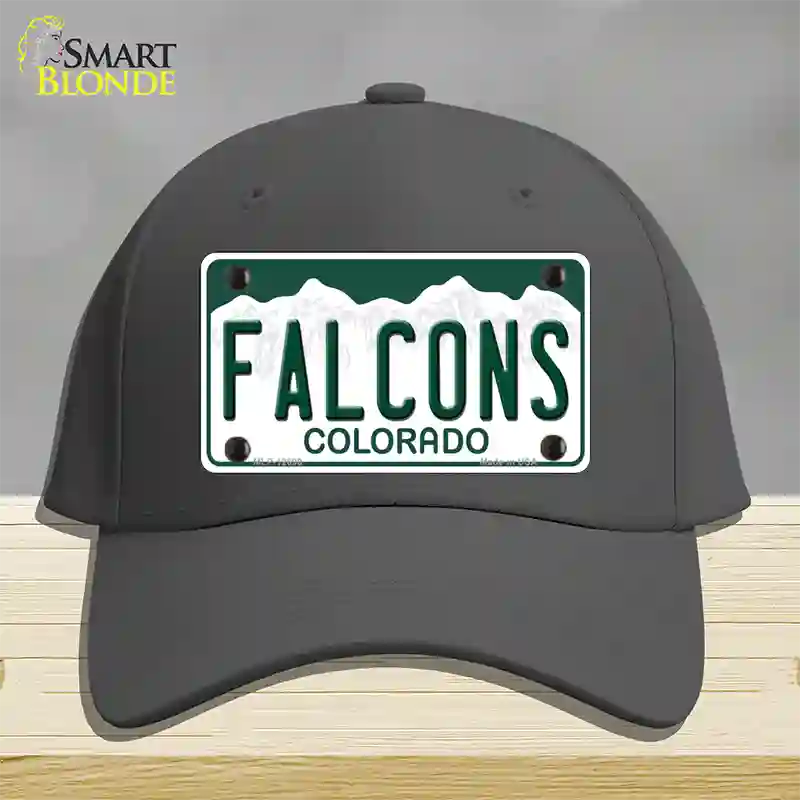 Falcons Novelty License Plate Hat Cotton / Charcoal