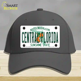 Central Florida Novelty License Plate Hat Cotton / Charcoal