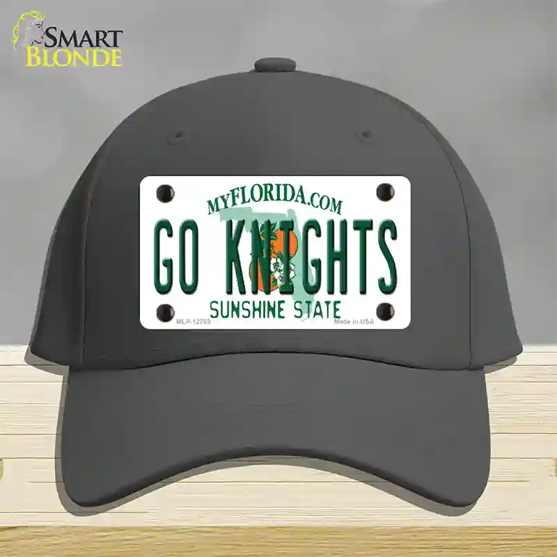 Go Knights Novelty License Plate Hat Cotton / Charcoal