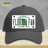 Florida Fan Novelty License Plate Hat Cotton / Charcoal