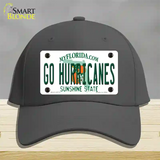 Go Hurricanes Novelty License Plate Hat Cotton / Charcoal