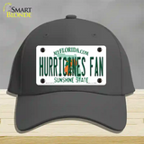 Hurricanes Fan Novelty License Plate Hat Cotton / Charcoal