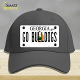 Go Bulldogs Georgia Novelty License Plate Hat Cotton / Charcoal