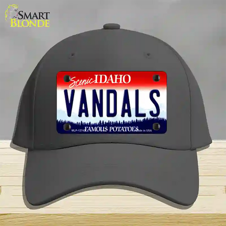 Vandals Novelty License Plate Hat Cotton / Charcoal