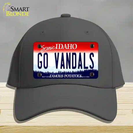 Go Vandals Novelty License Plate Hat Cotton / Charcoal