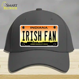 Irish Fan Novelty License Plate Hat Tag Cotton / Charcoal